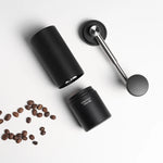 moulin manuel acier inoxydable alvéolé noir accessoires certifié FCM moderne minimaliste