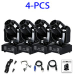 projecteur led moving head rgbw modes couleurs discothèque scène événement métal noir