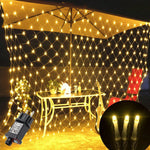 filet lumineux led ip44 multicolore modes minuterie mémoire éclairage extérieur intérieur moderne clips adaptateur