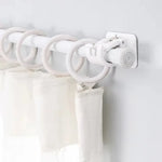 clips suspension adhésifs blancs modernes utilisation multiple support mural rideaux outils cuisine pièces