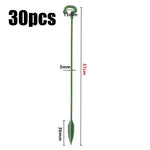 supports plantes tige vert robuste 37cm 27cm 17cm anneau jardinage fleur grimpantes moderne