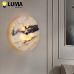 lampe murale moderne marbre blanc noir beige adhésive 249 2000 lumens led 90 260v
