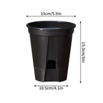 pots plantes autoarrosants transparents moderne grille taille absorbant chassis moderne