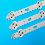 barres rétroéclairage led blancs modernes téléviseur fixations connecteurs électriques
