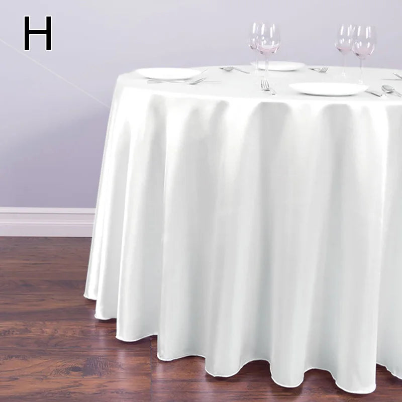 nappe table rouge noire bleu violet jaune beige blanche verte satinée moderne opaque réutilisable