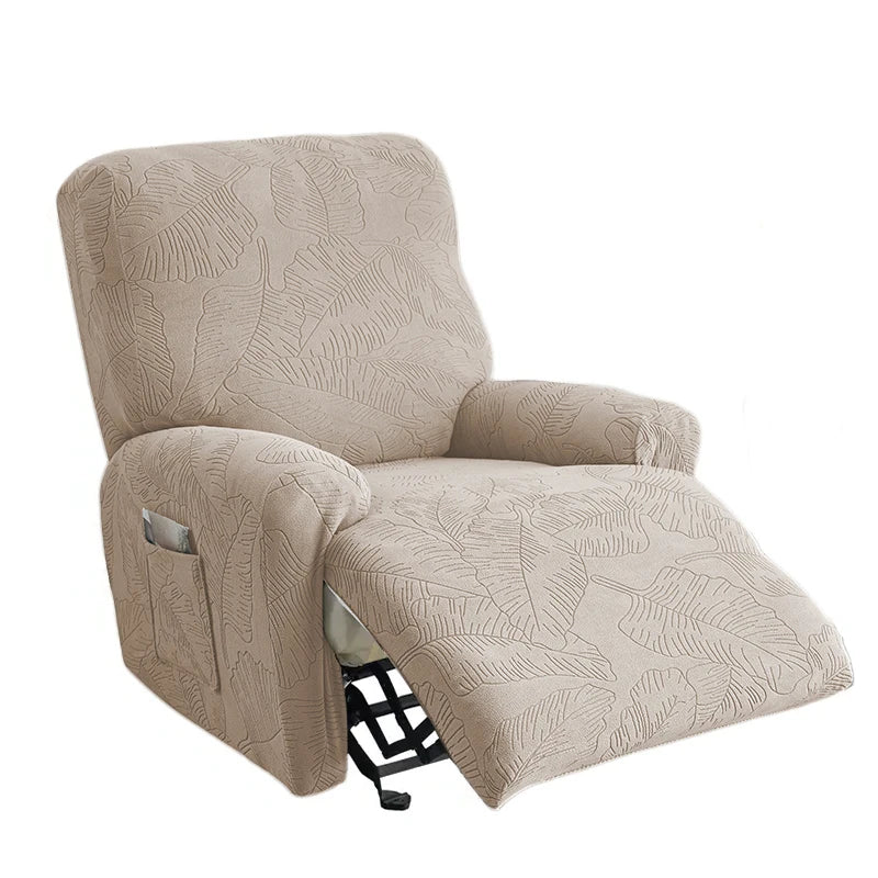 housses canapé gris imprimé végétal moderne pièces adhésifs polyester lavable printemps été
