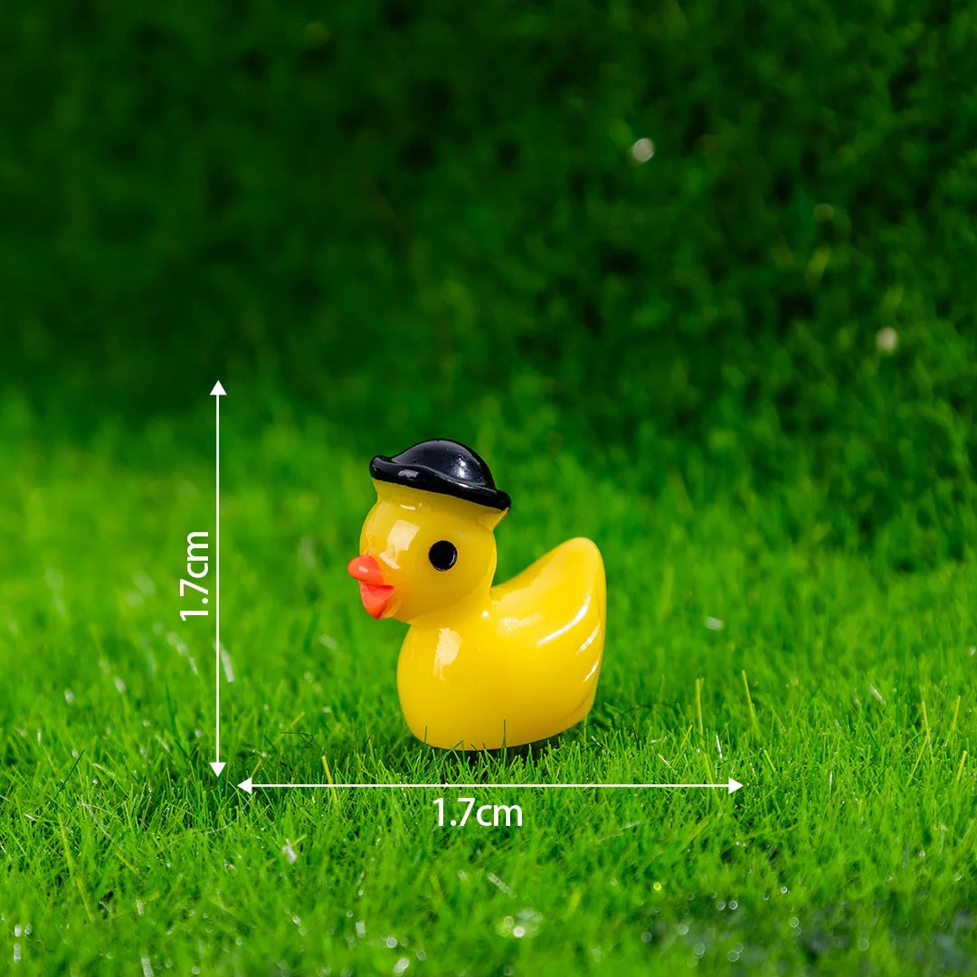 lot mini figurines animaux résine capybara grenouille axolotl flamant rose canard décoration maison jardin