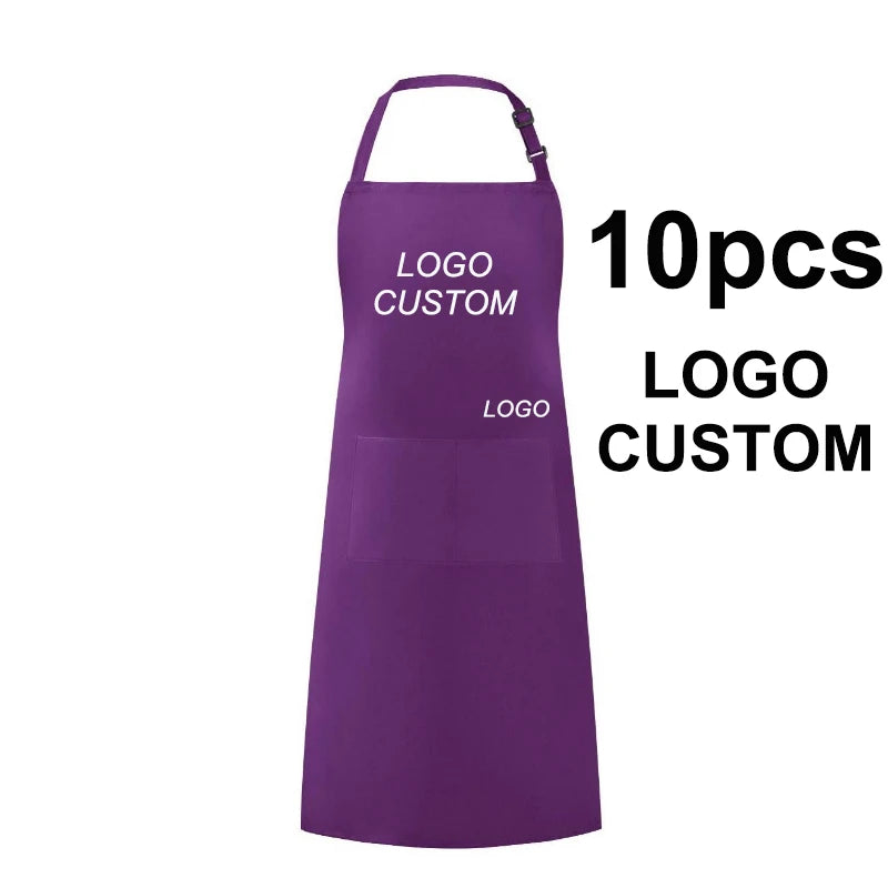 tablier personnalisable logo customisable couleurs bleu marine violet rouge rose clair vert blanc marron