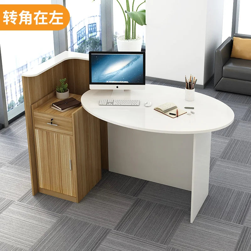 petit d'appoint moderne bois blanc salon travail compact