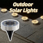 lampe solaire extérieure led argent noir moderne étanche ip68 tringle facile led jardin