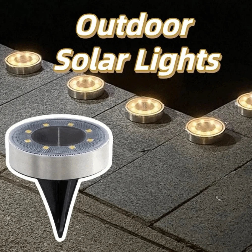 lampe solaire extérieure led argent noir moderne étanche ip68 tringle facile led jardin