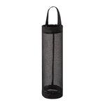 organisateur suspendu sacs plastiques poubelles multiple couleurs maille polyester réutilisable rangement cuisine utilitaire minimaliste