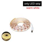 bande led détecteur mouvement blanc blanc chaud moderne adhésif 1m 3m 5m étanche veilleuse