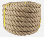 corde tressée chanvre haute ténacité 5m 10m 15m 12mm 14mm 16mm 20mm rustique naturel