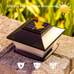 lampe solaire moderne noire blanche vis ip65 led auto ON OFFextérieur patio jardinvoieABS SOLAR