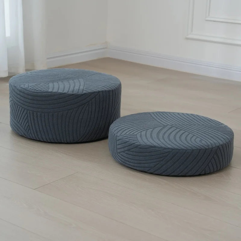 couvre futon gris rayures moderne extensible polyestère lavable machine printemps été