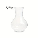 vases transparents modernes minimalistes decoratifs table set pieces différentes collections eventuelles deco