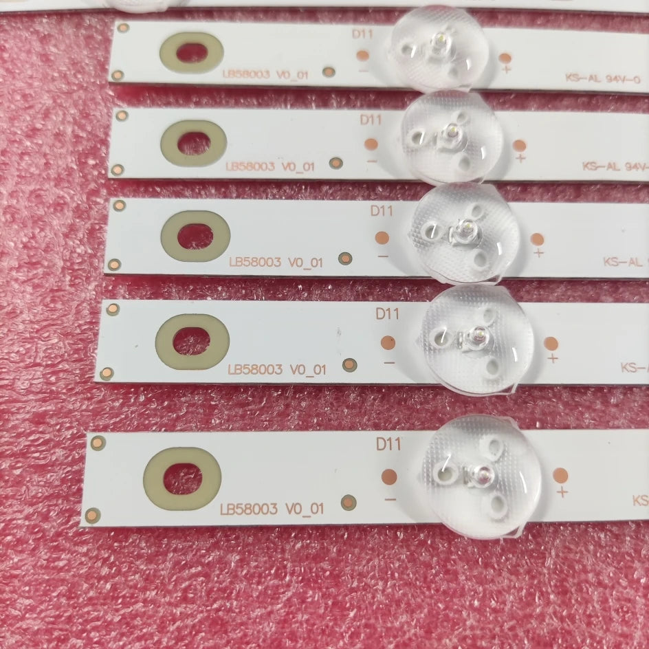 bandes rétroéclairage led blanc connecteurs moderne téléviseur aluminium certifié ccc