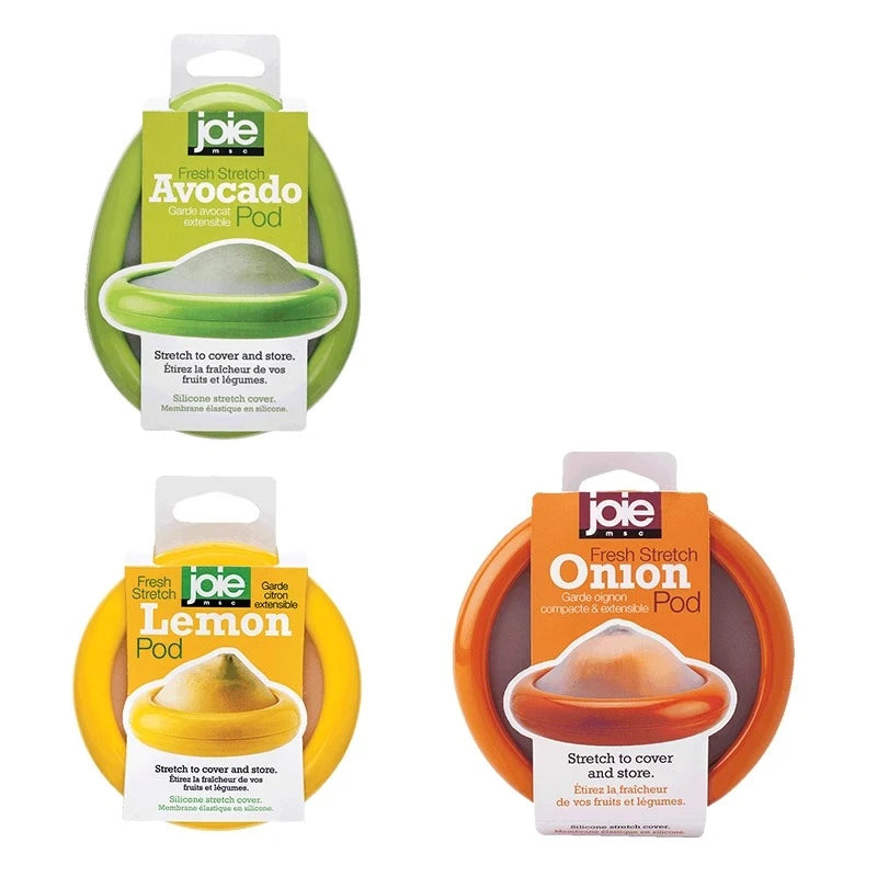 conservation alimentaire pods silicone fruits légumes anti oxydation set moderne pratique
