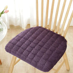 coussin siège forme amovible lavable mousse mémoire forme coton épais moderne bleu clair jaune