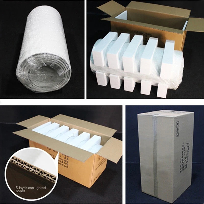 supports présentation métal blanc modernes mariage pièces différentes tailles