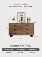 armoire moderne bois naturel salon noir finition lisse industrielle roulettes