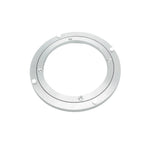 anneau table argenté moderne adhésif diamètre 16 pouces lisse opaque métal cuisine