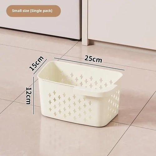 panier linge gris clair moderne poignées capacité grande rangement chambre bain pratique