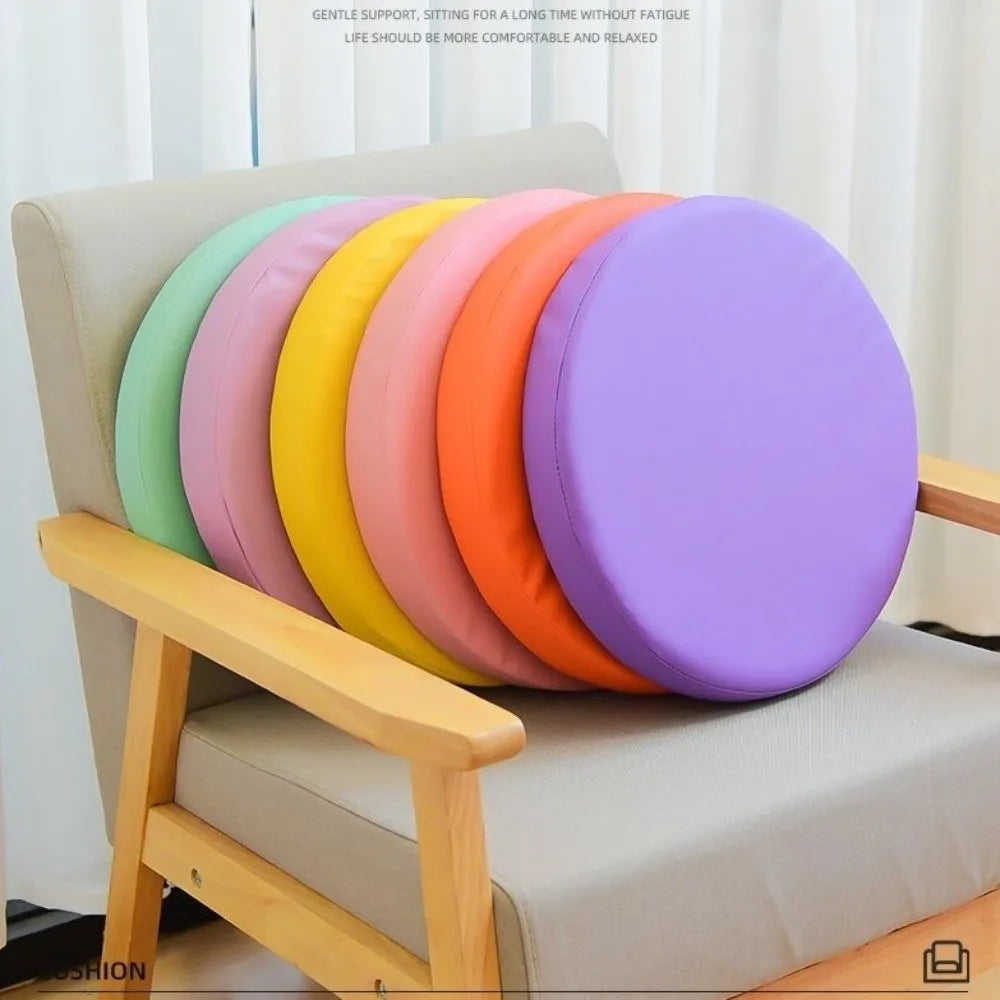 coussin chaise mousse mémoire forme polyester coton bleu violet jaune orange vert rose moderne