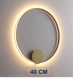 lampe murale led moderne blanc noir minimaliste chambre salon éclairage quotidien fixée mur