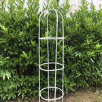 support plantes grimpantes noir moderne grille circulaire hauteur réglable occasion mariage anniversaire événement festive