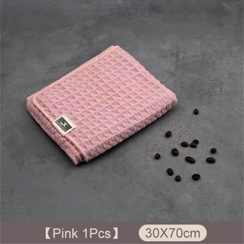 serviette cuisine carreaux gris moderne super absorbe microfibres 30x30cm 30x70cm