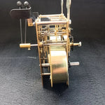 horloges mécaniques antiques dorées engrenages vis ajustables classique