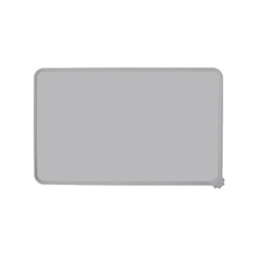 tapis imperméable silicone bord surélevé protection déversement moderne minimaliste animal noir gris rose