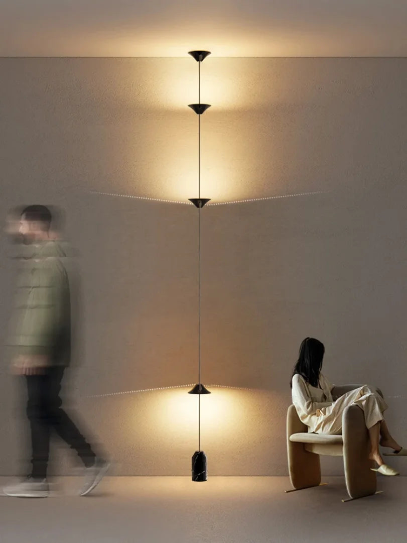 lampe suspension contemporaine marbre noir sources lumineuses 11 15w led noire dorée