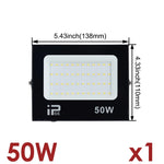 projecteur led moderne 220v ip66 blanc mat extérieur mur câble alimentation aluminium