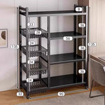 chariot roulette moderne rangement snack épicerie organisation cuisine légumes.storage shelf support mobile multifonctionnel métal