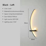 lampes murales modernes étagère translucides noires blanches minimaliste