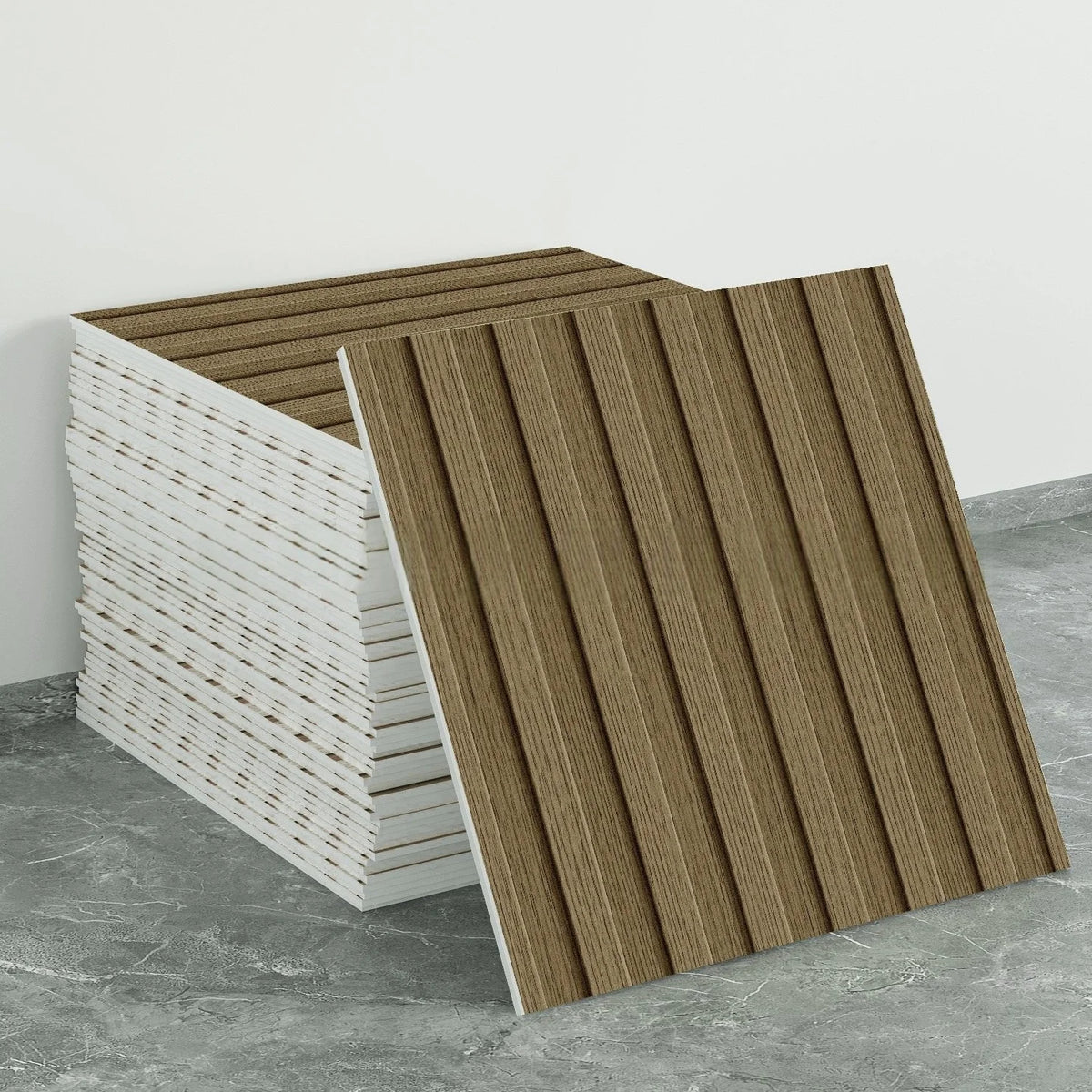 panneaux décoratifs modernes 30x30cm texture bois adhésifs auto posables intérieur extérieur 10 20 30