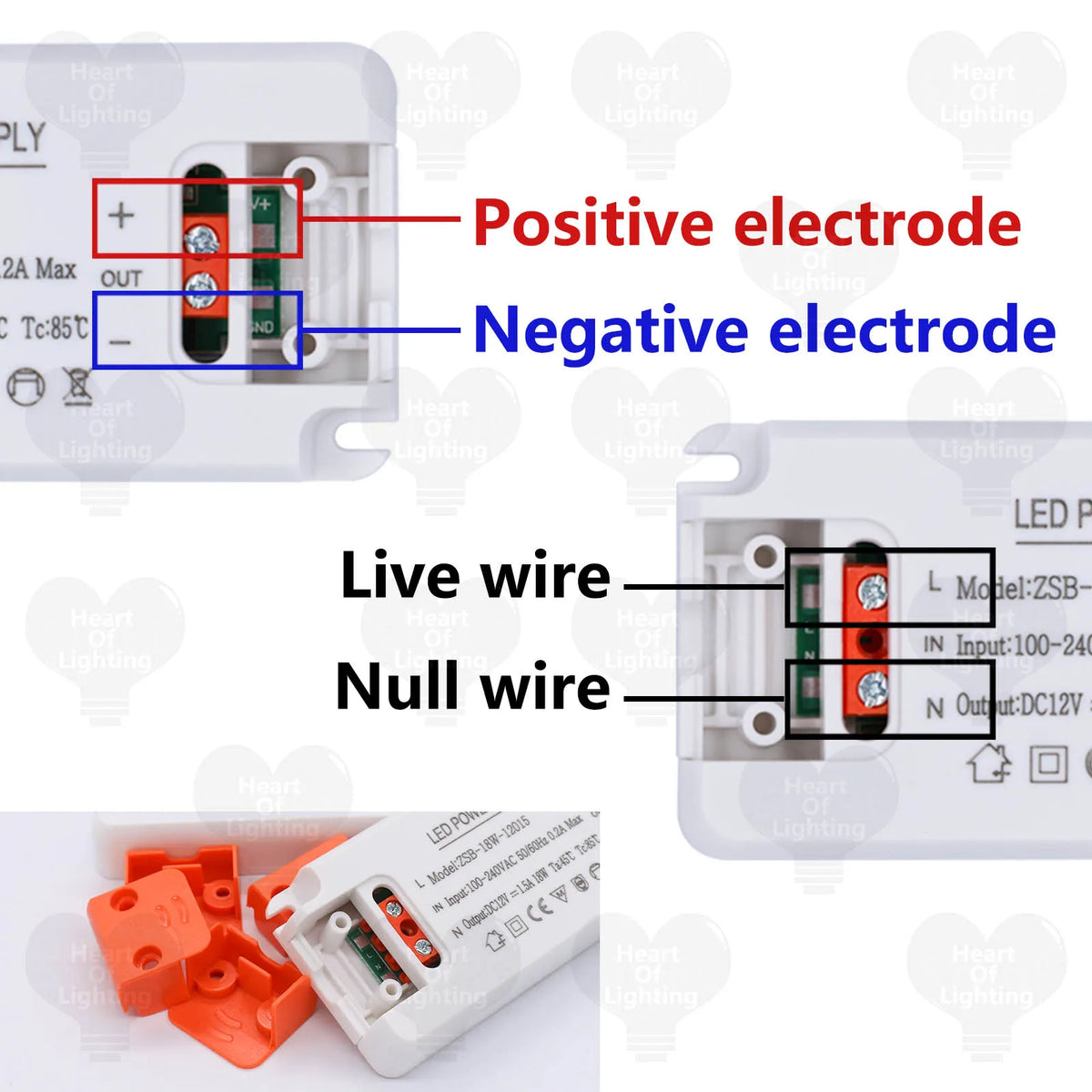 alimentation led ultra fine 12v 24v 12w 120w blanc vis moderne