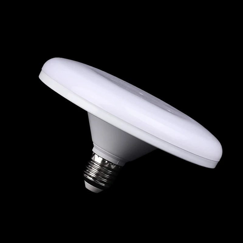 ampoule led blanc moderne fixée vis sans boitier plat lisse économique 220v e27