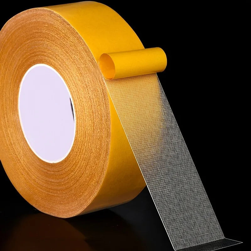 ruban adhésif jaune maille fine 50m moderne sans trace imperméable haut visco travail bois