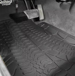 tapis sol voiture noir antidérapant insonorisé waterproof jeep wrangler tj 1997 2006 large surround