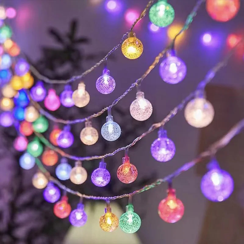 guirlande lumineuse multicolore translucides 10 20 40 led usb portative festive moderne clips fixation