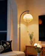 lampe table moderne contemporain lumière chaude led blanc opaque métal