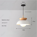 lustre moderne minimaliste suspension blanc noir éclairage salon restaurant chambre