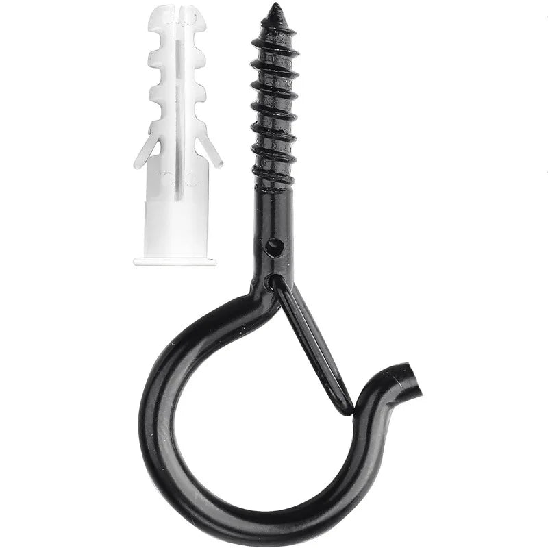 boucles suspension vis fixations noires blanches dorées argentées modernes fonctionnelles