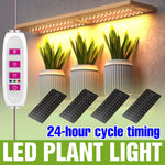 lampe led plante blanc rouge vert grille leds clips moderne fonctionnel