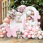 Décoration papillon anniversaire enfant kit mousse beige