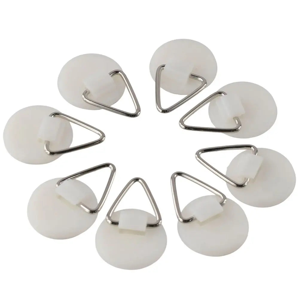 clips fixation blancs modernes triangles adhésifs invisibles 10pcs 3cmx3cm travail bois rond triangulaire